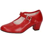 Zapatos rojos de tacón rebajados talla 34 para mujer 