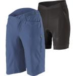Pantalones cortos deportivos azules Patagonia talla XXS de materiales sostenibles para mujer 