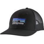 Gorras estampadas negras con logo Patagonia Talla Única de materiales sostenibles 