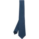 Corbatas azul marino de seda de seda Armani Giorgio Armani Talla Única para hombre 