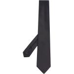 Corbatas negras de seda de seda Armani Emporio Armani Talla Única para hombre 