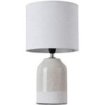 Lámparas blancas de cerámica de mesa rebajadas 