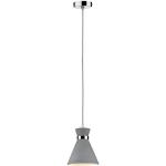 Paulmann 70890 Lámpara colgante Verve máx. 20 W, luminaria colgante IP44 resistente a salpicaduras de agua, lámpara de techo, hormigón, metal, E27