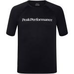 Shorts negros de jersey de running manga corta transpirables Peak Performance talla XL para hombre 