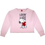 Cárdigans con capucha rosas de poliester Peanuts Snoopy para navidad con lentejuelas talla XL para mujer 