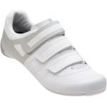 Zapatillas blancas de goma de ciclismo rebajadas Pearl Izumi talla 43 para mujer 