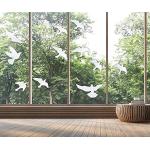 Pegatinas de vidrio de pared rebajadas con motivo de pájaros 