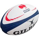Balones multicolor de látex de rugby rebajados con logo Gilbert 