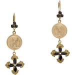 Pendientes dorados de oro de oro Dolce & Gabbana Talla Única para mujer 