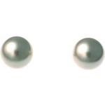 Pendientes pearl White Titanium