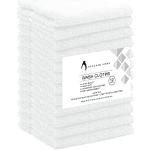 Juegos de toallas blancos de algodón 33x33 