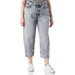 Vaqueros y jeans grises ancho W26 Pepe Jeans de materiales sostenibles para mujer 