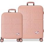 Set de maletas rosas oficinas Pepe Jeans infantiles 