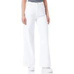 Jeans blancos de denim de cintura alta ancho W34 Pepe Jeans de materiales sostenibles para mujer 