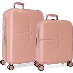 Set de maletas rosas con aislante térmico Pepe Jeans para mujer 