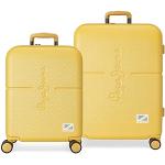Set de maletas amarillas con aislante térmico Pepe Jeans infantiles 