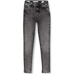 Jeans stretch grises ancho W30 desgastado Pepe Jeans de materiales sostenibles para mujer 