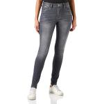 Pantalones ajustados grises ancho W26 Pepe Jeans para mujer 