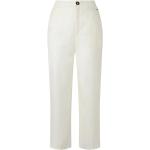 Pantalones blancos de viscosa de lino rebajados de verano informales Pepe Jeans talla XS para mujer 