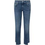 Jeans stretch azules rebajados ancho W30 largo L28 desgastado Pepe Jeans para mujer 
