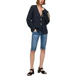 Pepe Jeans Venus Crop Shorts, Azul (Denim-HQ5), 28W para Mujer