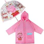 Paraguas infantiles rosas Peppa Pig 4 años para niña 