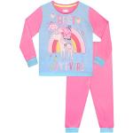 Pijamas infantiles multicolor Peppa Pig 4 años para niña 