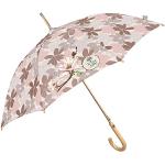 Paraguas lila de materiales sostenibles para mujer 