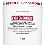PETER THOMAS ROTH CLINICAL SKIN CARE EVEN SMOOTHER GLYCOLIC RETINOL RESURFACING PEEL PADS Pro Packung 60 Stück