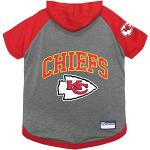 Pets First Kansas City Chiefs - Camiseta con Capucha, Talla S