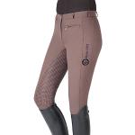 Pantalones marrones de viscosa de equitación Pfiff con lentejuelas talla XL para mujer 