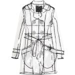 Gabardinas transparentes manga larga con escote cruzado impermeables Philipp Plein talla L para mujer 