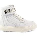 Sneakers altas blancos de tela rebajados Philipp Plein talla 39 para mujer 