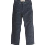 Pantalones azules de terciopelo de cintura alta vintage Picture talla M para mujer 