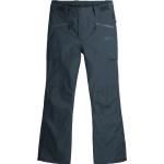 Pantalones grises de esquí de invierno impermeables, transpirables acolchados Picture talla L para hombre 