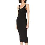 PIECES Pckitte Midi Dress Noos BC Vestido, Negro, XL para Mujer