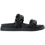 Sandalias negras de poliuretano de verano Pieces talla 39 para mujer 