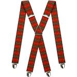 Pantalones rojos de goma de esquí formales talla L para hombre 