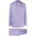 Pijamas morados de algodón rebajados con logo Ralph Lauren Purple Label talla XL para hombre 