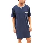 Camisetas azules de algodón de pijama  talla XL para hombre 