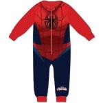 Pijamas peto intantiles rojos de lana Spiderman 4 años 