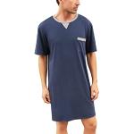 Camisetas azul marino de algodón de pijama  tallas grandes informales talla 3XL para hombre 