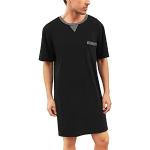 Camisetas negras de algodón de pijama  informales talla XL para hombre 