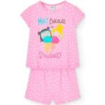 Pijama niña Verano – Algodón – Pijama de Color Ros
