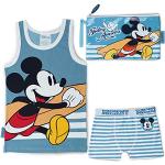 Pijamas cortos infantiles azules de goma Disney Mickey Mouse 24 meses 