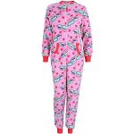 Pijamas polar rosas talla XS para mujer 