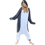Pijama Unisex Estilo Mono para Adultos, Disfraz de Fiesta para Mujer, Cosplay, Ropa de Dormir, pingüino, L