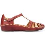 Sandalias rojas de cuero de cuero Pikolinos Vallarta talla 39 para mujer 