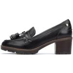 Zapatos negros de piel de tacón rebajados Pikolinos talla 36 para mujer 