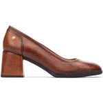 Zapatos marrones de sintético de tacón formales Pikolinos talla 41 para mujer 